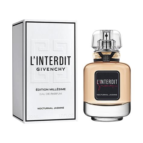 givenchy l'interdit edition millesime nocturnal jasmine eau de parfum|Eau de parfum .